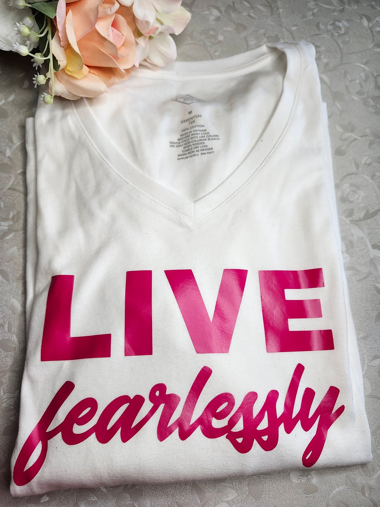 Fearless Women's V-neck Tee