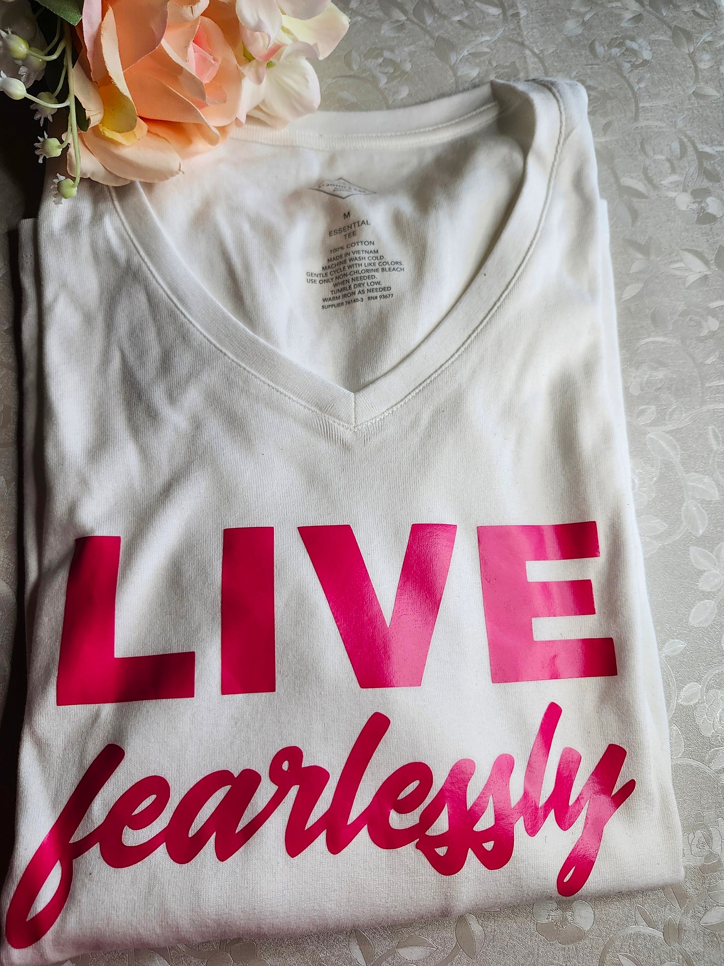 Fearless Women's V-neck Tee