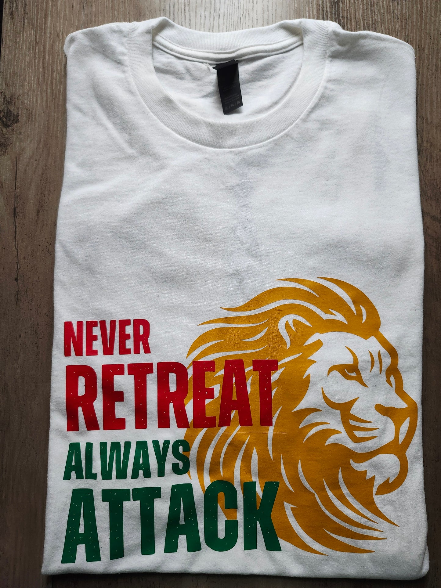 NEW! Lions Always Attack T-shirt