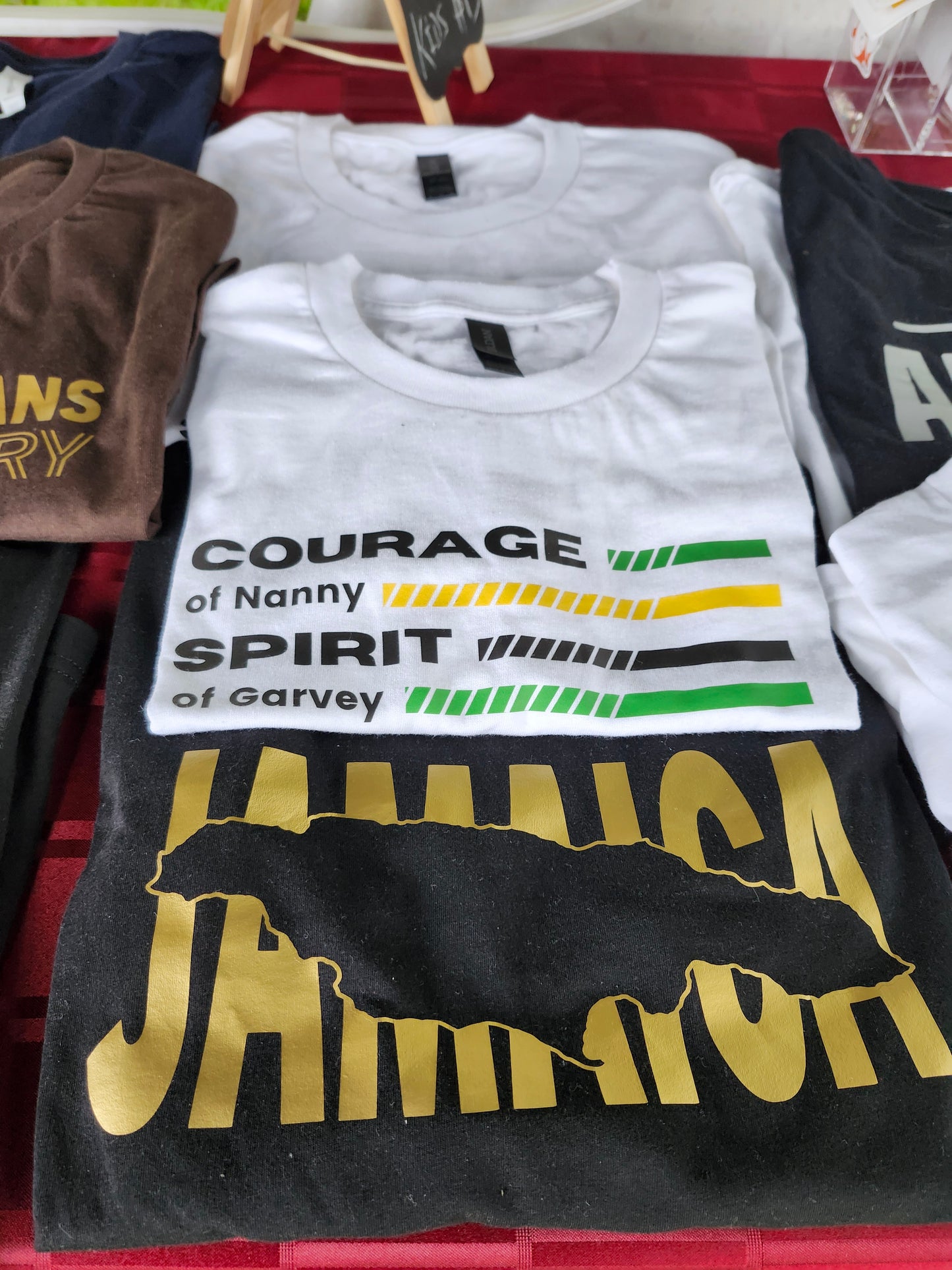 Jamaica Gold Map Tshirt