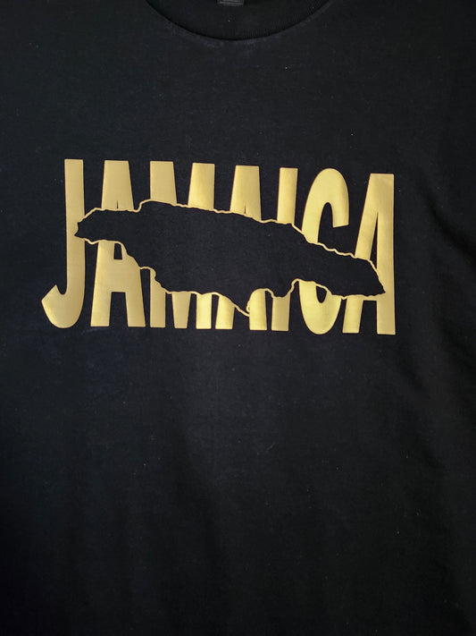 Jamaica Gold Map Tshirt