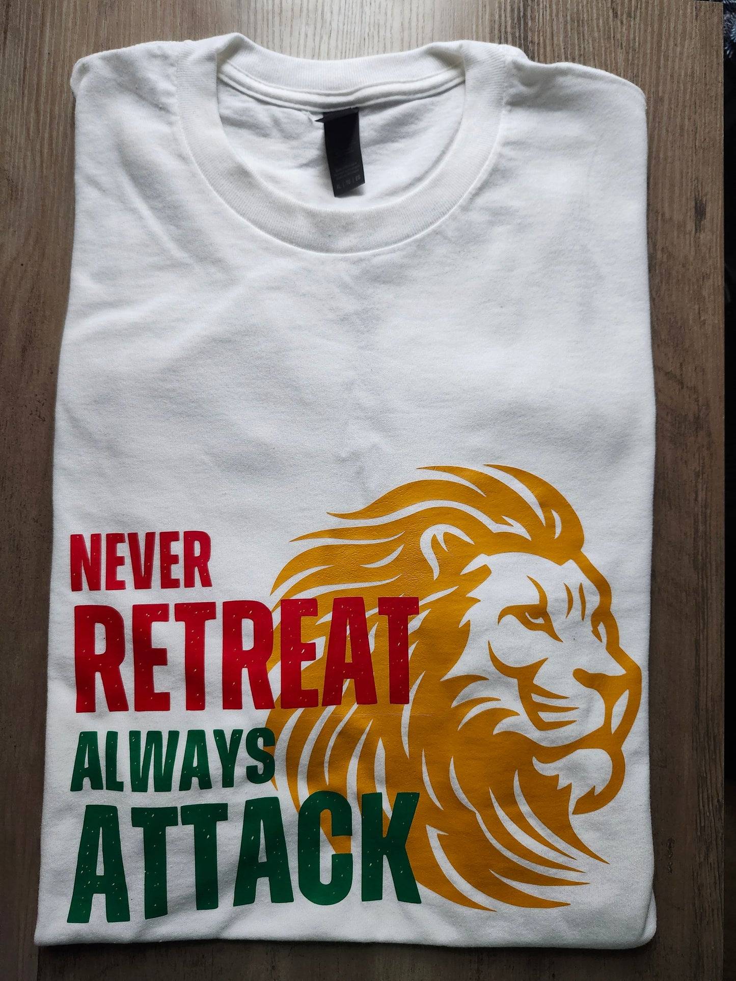 NEW! Lions Always Attack T-shirt